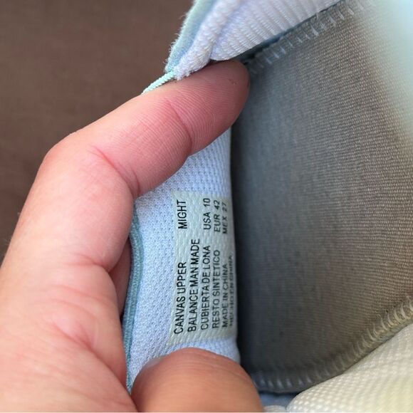 Eddie Bauer Seafoam Sage Green - Light Blue Canvas Slip-On Flats Sneakers - Picture 8 of 10